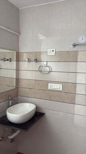 Bathroom in 3 BHK Apartment at The Bhagwati CGHS, Sector 22 Dwarka – for Rent