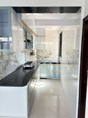 Kitchen in 3 BHK Apartment at The Bhagwati CGHS, Sector 22 Dwarka – for Rent