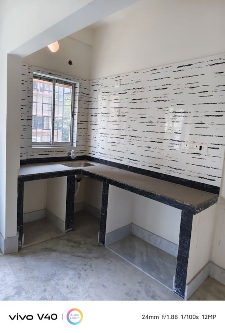 Kitchen, nayabad 2 Bedroom 887 Sq.Ft. Builder Floor In Nayabad Kolkata 10379599
