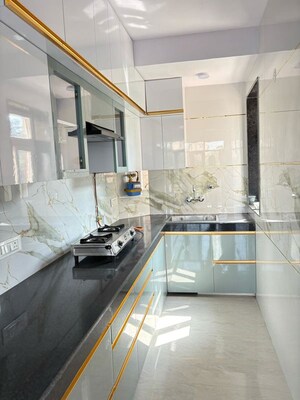 Kitchen in 3 BHK Apartment at Sector 10 Dwarka – for Rent