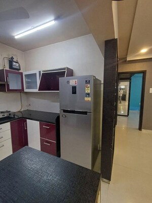 Kitchen in 3 BHK Apartment at Rohan Mithila, Viman Nagar – for Rent