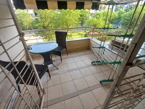Balcony in 3 BHK Apartment at Rohan Mithila, Viman Nagar – for Rent