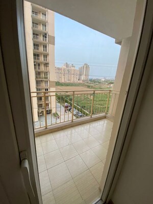 Balcony in 3 BHK Apartment at Emaar Gurgaon Greens, Sector 102 – for Rent