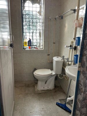 Bathroom in 1 RK Apartment at Mahindra Aura, Sector 110a – for Rent