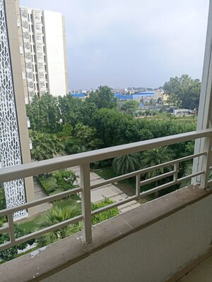 Balcony in 3 BHK Apartment at Puri Emerald Bay, Sector 104 – for Rent