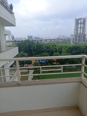 Balcony in 3 BHK Apartment at Puri Emerald Bay, Sector 104 – for Rent