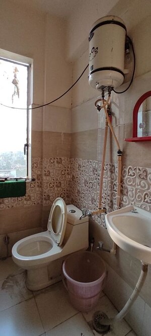 Bathroom in 1 RK Apartment at Mahindra Aura, Sector 110a – for Sale