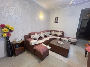 Living Room in 3 BHK Apartment at Omaxe New Heights, Sector 78 – for Rent