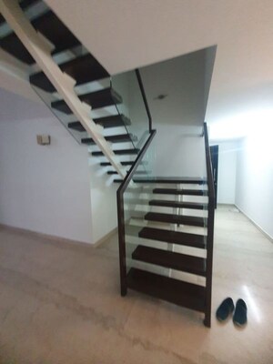 Staircase in 4 BHK Apartment at M3M Golf Estate, Sector 65 – for Rent