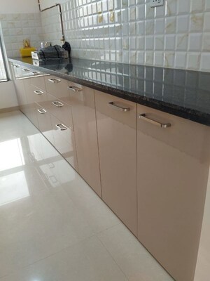 Kitchen in 3 BHK Apartment at Kalpataru Immensa B, Kolshet Road – for Rent