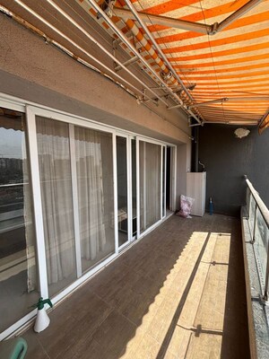 Balcony in 3 BHK Apartment at Pethkar Siyona, Punawale – for Rent