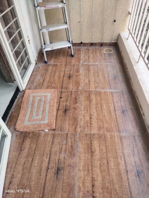 Balcony in 3 BHK Apartment at Bharat The Province, Punawale – for Rent