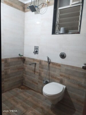 Bathroom in 3 BHK Apartment at Bharat The Province, Punawale – for Rent