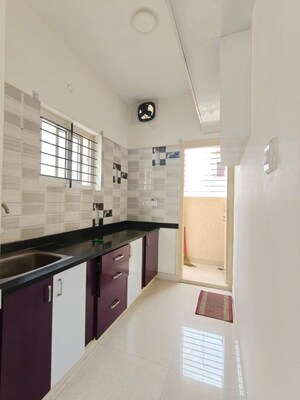 Kitchen in 2 BHK Builder Floor at Hsr Layout – for Rent