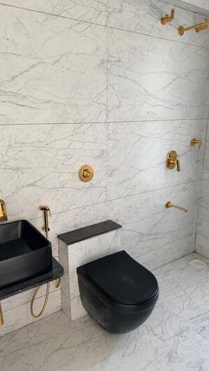 Attached Bathroom in 3 BHK Apartment at Unique K Shire, Punawale – for Rent