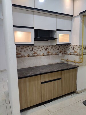 Kitchen in 3 BHK Apartment at Gaurs Siddhartham, Siddharth Vihar – for Rent