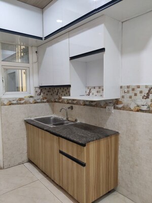 Kitchen in 3 BHK Apartment at Gaurs Siddhartham, Siddharth Vihar – for Rent