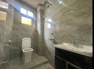 Bathroom in 1 BHK Builder Floor at Saket – for Rent