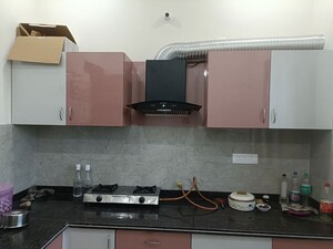 Kitchen in 3 BHK Builder Floor at Vardhman Nagar – for Rent