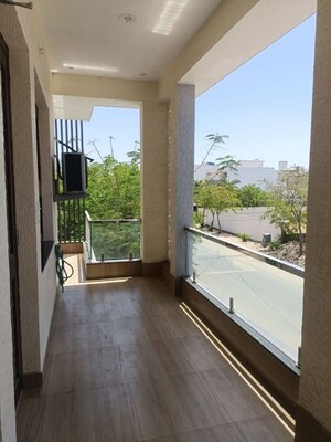 Balcony in 3 BHK Builder Floor at Vardhman Nagar – for Rent