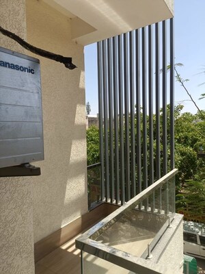 Balcony in 3 BHK Builder Floor at Vardhman Nagar – for Rent