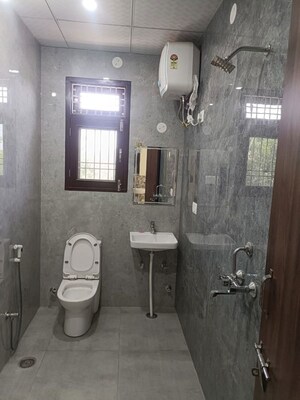 Bathroom in 3 BHK Builder Floor at Vardhman Nagar – for Rent
