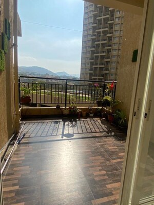 Balcony in 2 BHK Apartment at Kolte Patil Life Republic, Hinjewadi – for Rent