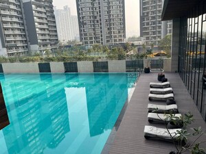 Swimming Pool in 3 BHK Apartment at Godrej Meridien, Sector 106 – for Rent