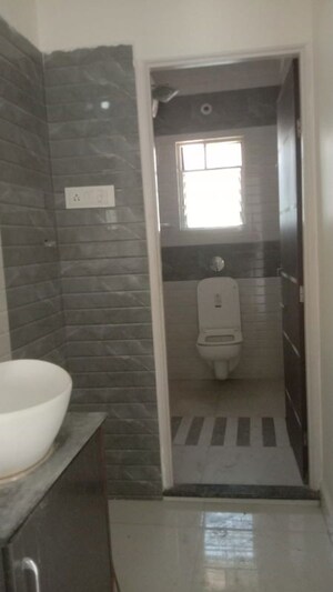 Bathroom in 3 BHK Apartment at Green Planet Society, Omkar Nagar – for Rent