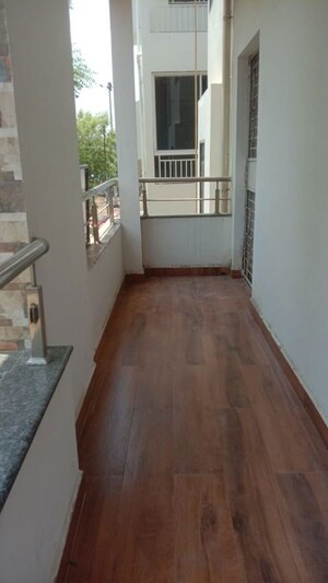 Balcony in 3 BHK Apartment at Green Planet Society, Omkar Nagar – for Rent