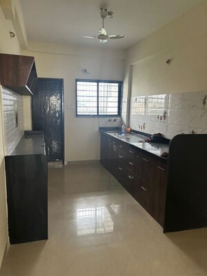 Kitchen in 3 BHK Apartment at Green Planet Society, Omkar Nagar – for Rent