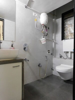 Bathroom in 2 BHK Apartment at Bobby Pathak Avenue, Dahisar East – for Sale
