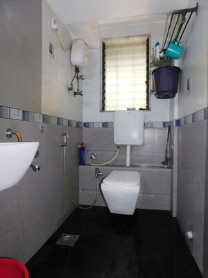 Washroom in 2 BHK Apartment at Bobby Pathak Avenue, Dahisar East – for Sale