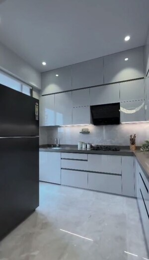 Kitchen in 2 BHK Apartment at Neelkanth Greens, Manpada – for Sale
