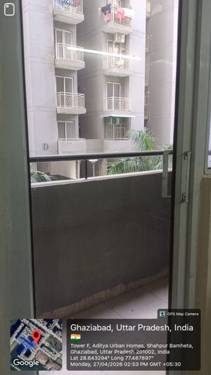 Balcony in 2 BHK Apartment at Aditya Urban Homes, Shahpur Bamheta – for Rent