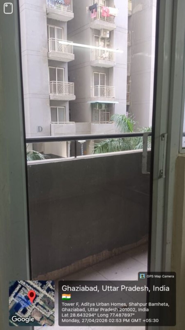 Balcony, aditya-urban-homes 2 Bedroom 840 Sq.Ft. Apartment In Shahpur Bamheta Ghaziabad 10379970