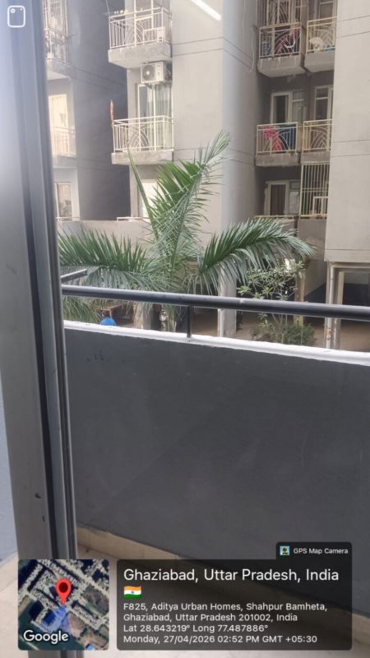 Balcony, aditya-urban-homes 2 Bedroom 840 Sq.Ft. Apartment In Shahpur Bamheta Ghaziabad 10379970