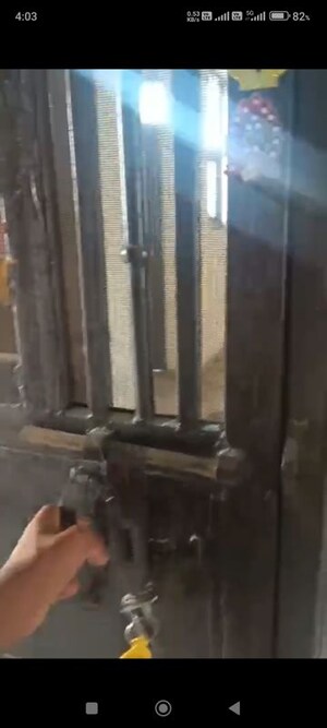Building Lobby in 2 BHK Apartment at High End Paradise II, Raj Nagar Extension – for Rent