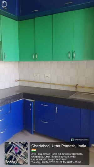 Kitchen in 2 BHK Apartment at Aditya City Apartments, Shahpur Bamheta – for Rent