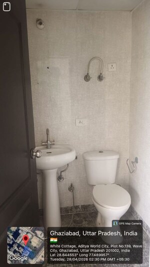 Bathroom in 2 BHK Apartment at Aditya City Apartments, Shahpur Bamheta – for Rent