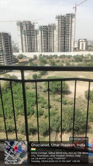 Balcony in 2 BHK Apartment at Aditya City Apartments, Shahpur Bamheta – for Rent