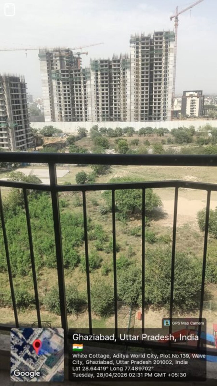 Balcony, aditya-city-apartments 2 Bedroom 860 Sq.Ft. Apartment In Shahpur Bamheta Ghaziabad 10379988