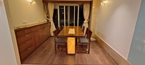 Living Room in 3 BHK Apartment at Lakshachandi Heights, Goregaon East – for Rent