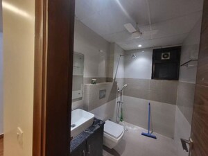 Bathroom in 3 BHK Apartment at Dron Kunj Apartments, Sector 9a – for Rent
