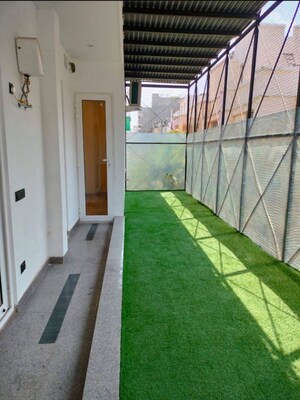 Balcony in 3 BHK Apartment at Dron Kunj Apartments, Sector 9a – for Rent