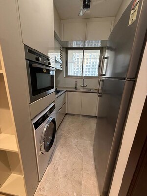 Kitchen in 1 BHK Apartment at Hiranandani Regent Hill, Powai – for Rent