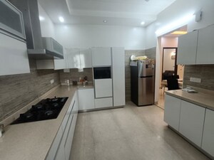 Kitchen in 4 BHK Builder Floor at South City 1 – for Rent