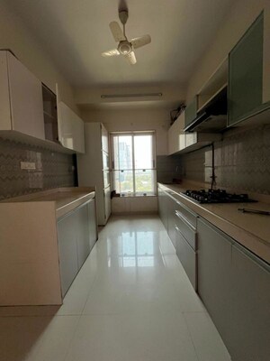 Kitchen in 3 BHK Apartment at Romell Aether, Goregaon East – for Rent