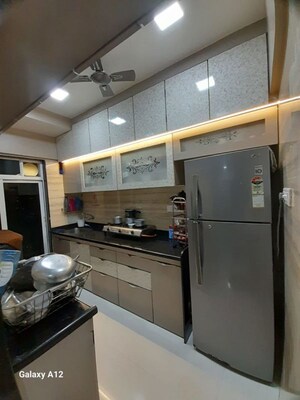 Kitchen in 1 BHK Apartment at Omkar Vive, Kurla – for Rent