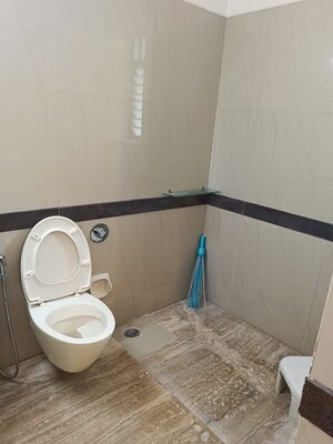 Bathroom in 3 BHK Apartment at K Raheja Heights, Malad East – for Rent
